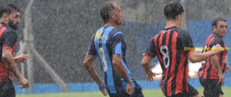 URD bajo la lluvia: Empate Rojinegro ante UNICEN