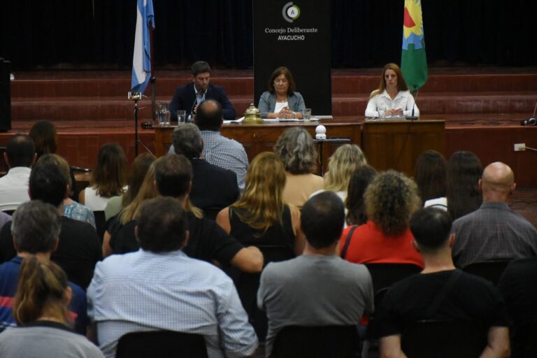 Sesión inaugural del período 2025 del Concejo Deliberante