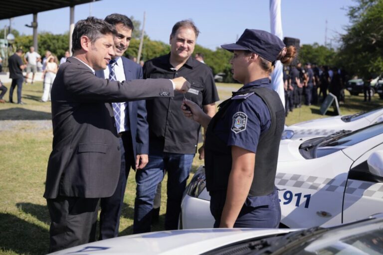 Kicillof destina fondos para seguridad entre 58 municipios bonaerenses