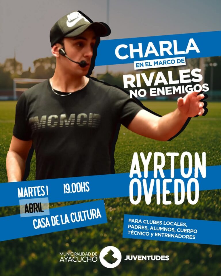 Ayrton Oviedo, propiciado por la Dirección de Deportes