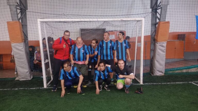 La escuela Municipal de fútbol PCD en las Olimipadas Especiales