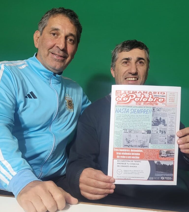 Adiós a “La Palabra”: tras un legado de 33 años cerró el primer semanario offset de Rauch