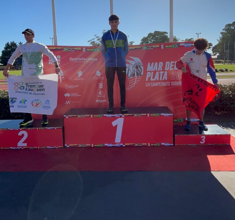 Campeón Provincial de Salto en largo: Destacada labor de Juan Sebastán Martinez