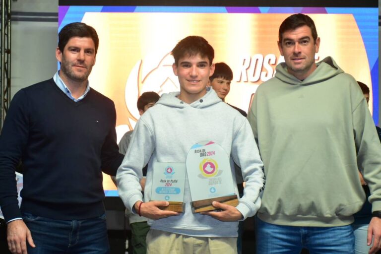 Fiesta del Deporte: Sebastián Martinez es Rosa de oro 2024