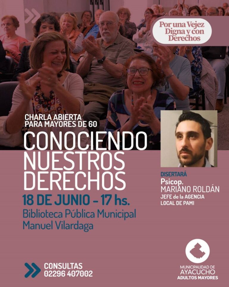 Actividades en adhesión al Día Mundial de la Toma de Conciencia del Abuso y Maltrato en la vejez