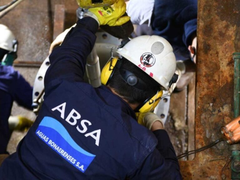 ABSA informa sobre un trabajo de reparación