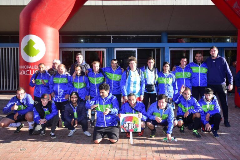 Jornada inicial del torneo de fútbol PCD en Ayacucho