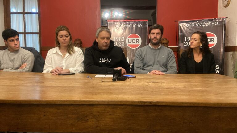 La UCR, en conferencia presentó sus candidatos: «Es una mala noticia para el resto, estamos muy unidos», aseguró Ralli