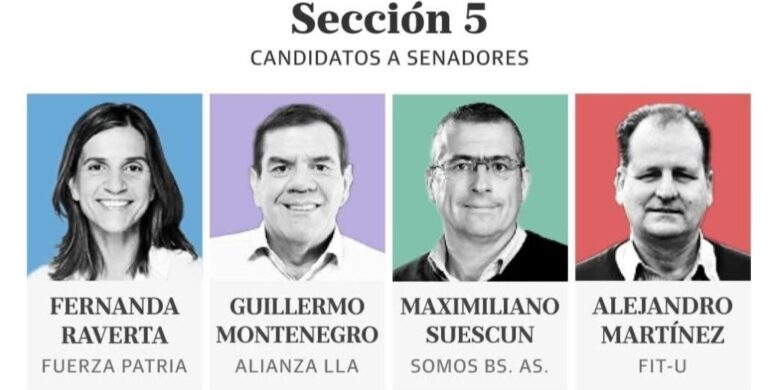 Suescun, en la pelea grande: busca una banca en el Senado bonaerense y enfrenta a Raverta y Montenegro en la Quinta Sección