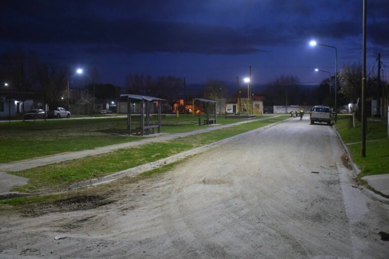 100% iluminación LED en barrio El Embarcadero