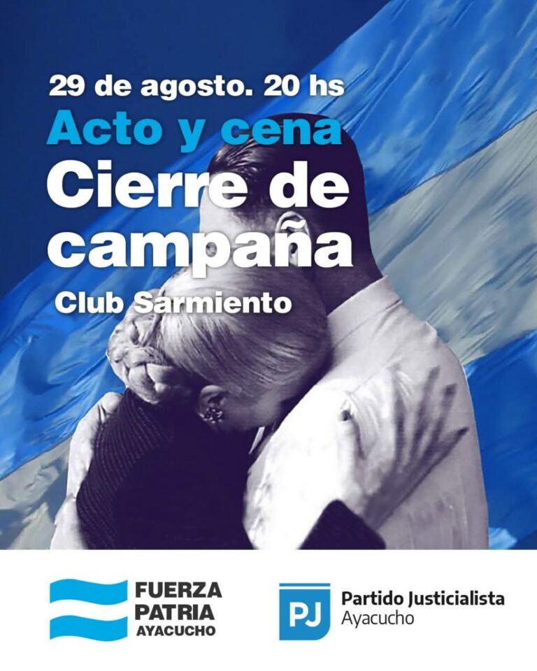 Fuerza Patria: Acto de cierre de campaña del Peronismo