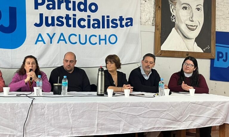 Presentación de candidatos: Bentaberry, Didío y Santilli por Fuerza Patria