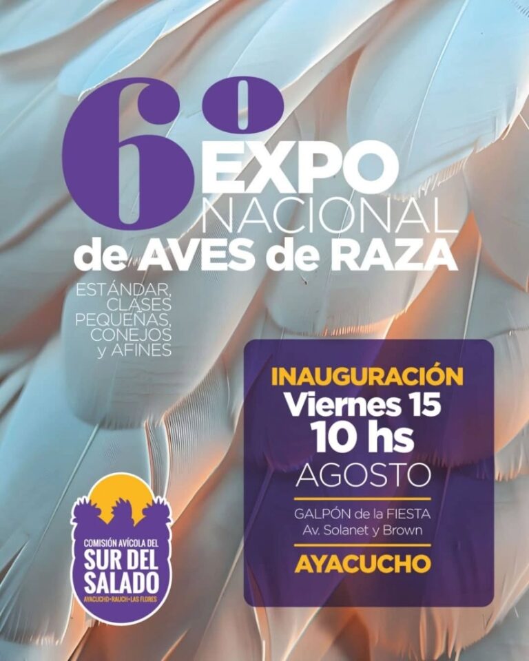 Expo Nacional de aves de raza en Ayacucho