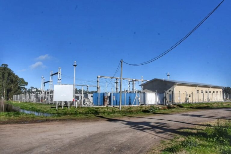 Etapa final de la estación Transformadora de Energía