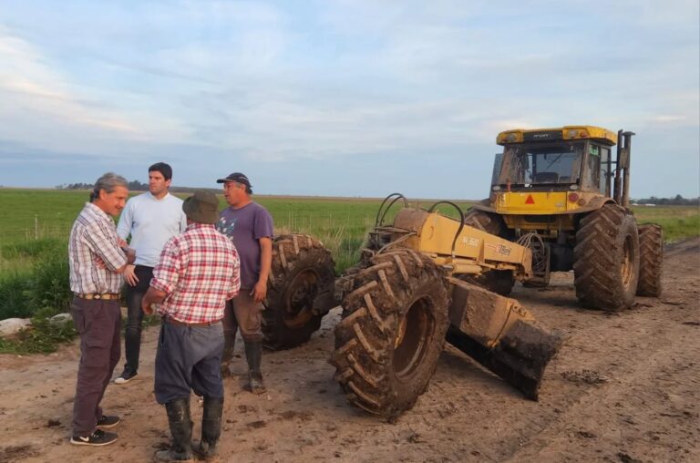 Intervenciones en caminos rurales del Partido
