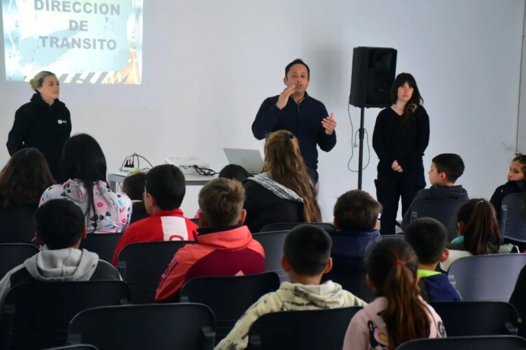Estudiantes de las sedes participaron del Programa de Educación Vial