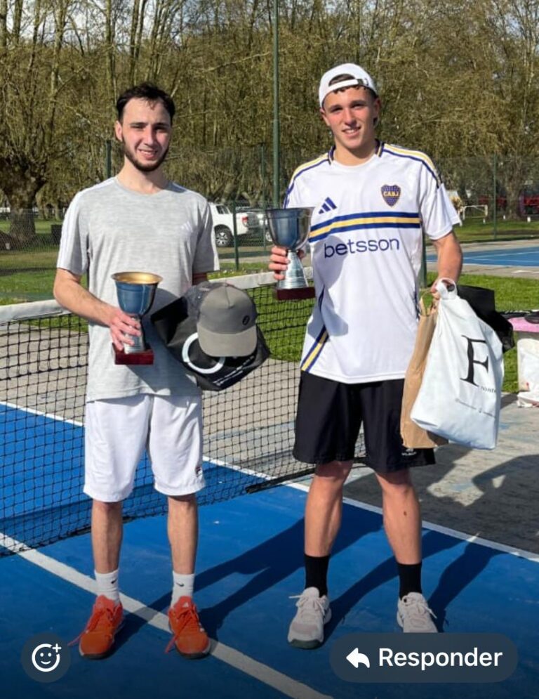 Tenis: Simón Trelaun campeón del single de 4ta en el Tiro Federal
