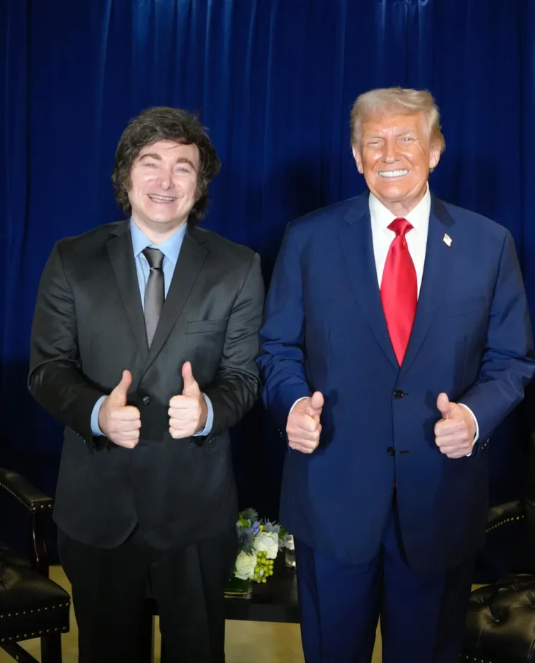 Fuerte apoyo de Donald Trump a Javier Milei: «Tiene mi total respaldo para la reelección»