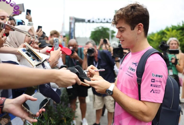 Franco Colapinto antes de Austin: semana de balance y trabajo en Enstone