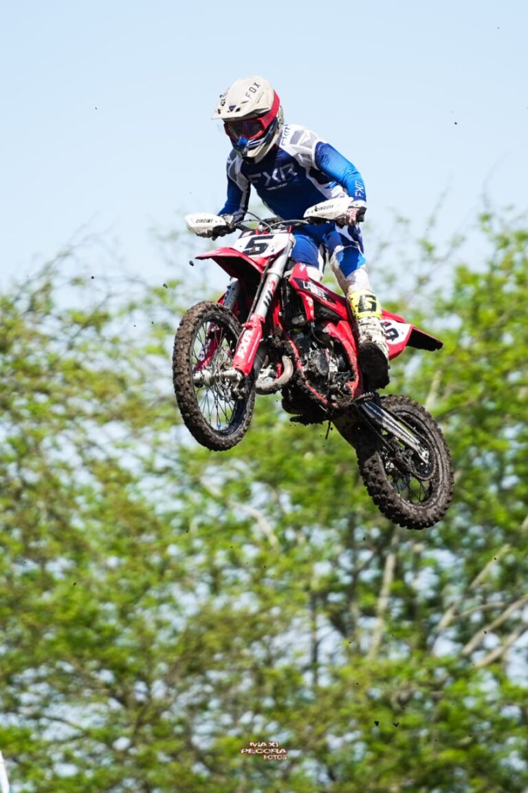 Motocross Nacional: Indio Pereyra escaló hasta el 7mo lugar en Salto