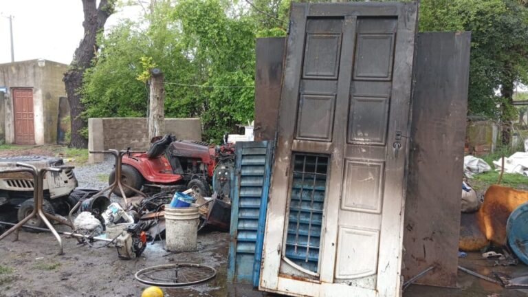 Un rayo provocó un incendio en el Club Botafogo: pérdidas totales en el sector de utilería