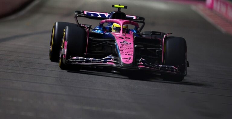 En la segunda práctica del GP de Las Vegas, Franco Colapinto quedó 16°