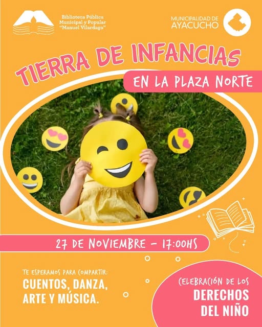 Celebran ❞𝐓𝐈𝐄𝐑𝐑𝐀 𝐃𝐄 𝐈𝐍𝐅𝐀𝐍𝐂𝐈𝐀𝐒❞ en Plaza Norte