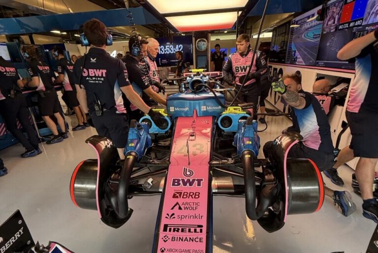 F1: La falta de grip en el Alpine, la mayor dificultad de Colapinto en Abu Dhabi