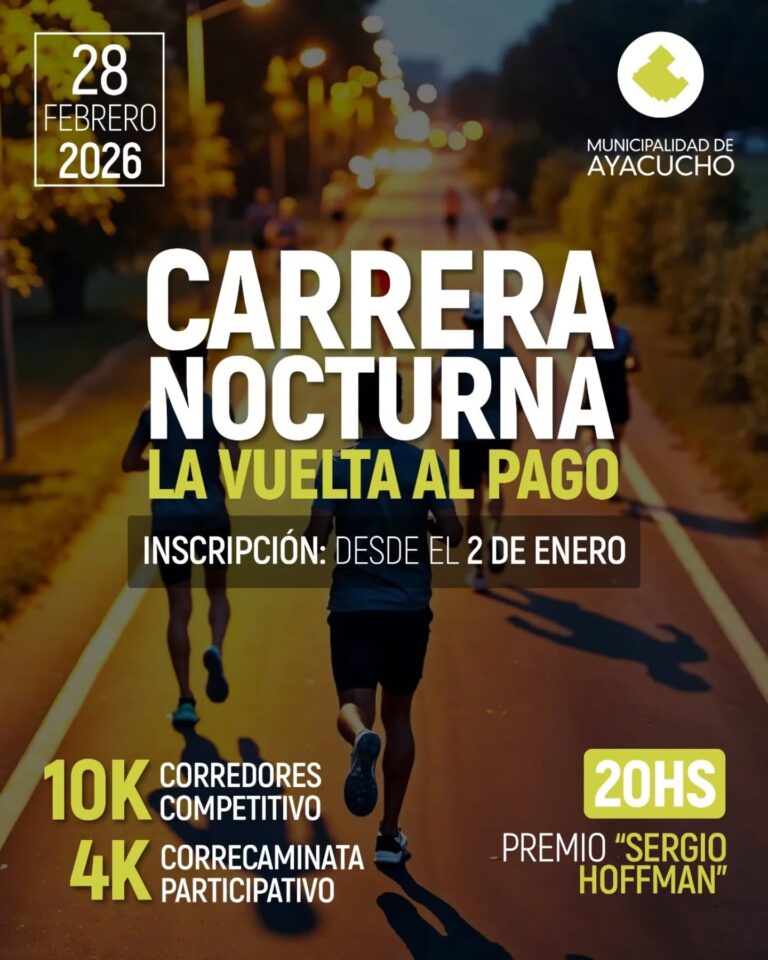 Inscripciones desde el 2 de enero para participar de la Vuelta al Pago