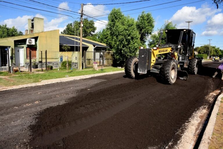 Nueva obra de pavimento público