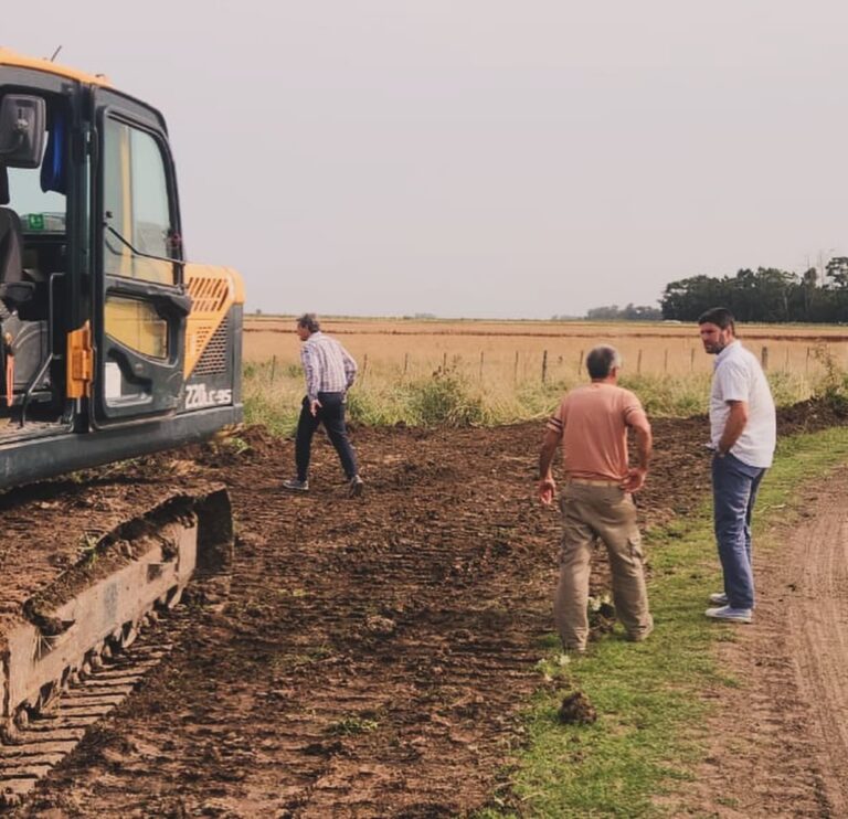 Trabajos en caminos rurales