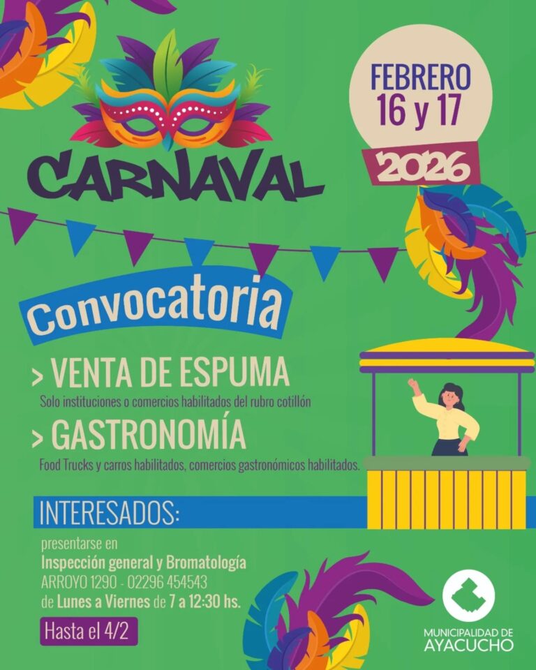 𝐂𝐀𝐑𝐍𝐀𝐕𝐀𝐋 𝟐𝟎𝟐𝟔 – 𝐂𝐎𝐍𝐕𝐎𝐂𝐀𝐓𝐎𝐑𝐈𝐀 𝐀𝐁𝐈𝐄𝐑𝐓𝐀