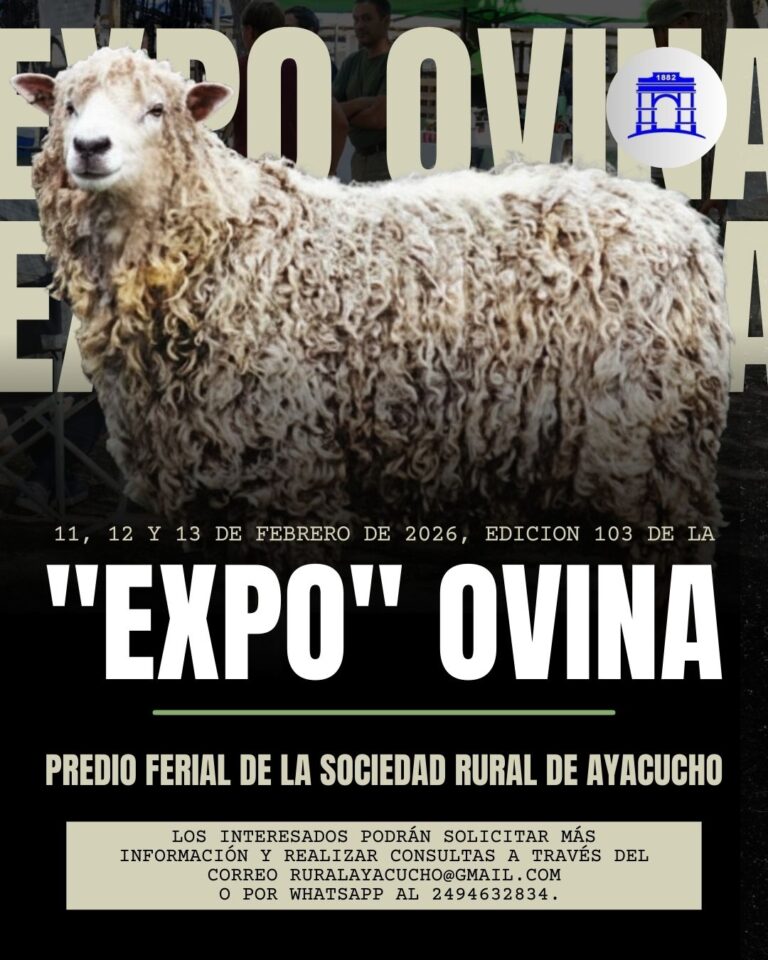 SRA: 11,12 y 13 confirmada la Expo de Reproductores Ovinos