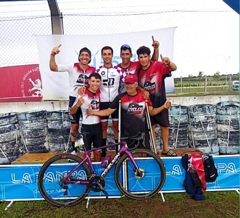 Ciclismo: Lucas Jaime fue protagonista en la Vuelta de La Pampa y piensa en el Argentino