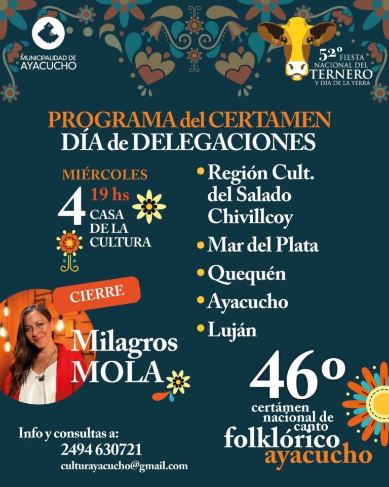 Se viene el 46 Certamen Nacional del Canto Folklórico