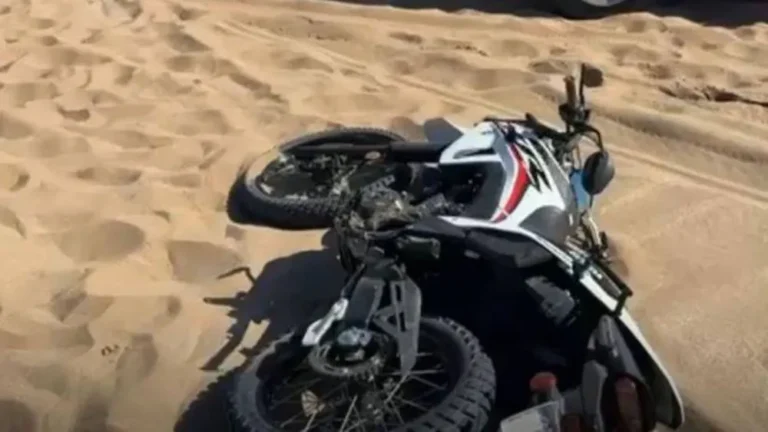 Conmoción en la Costa: un joven motociclista falleció en Villa Gesell al caer en los médanos