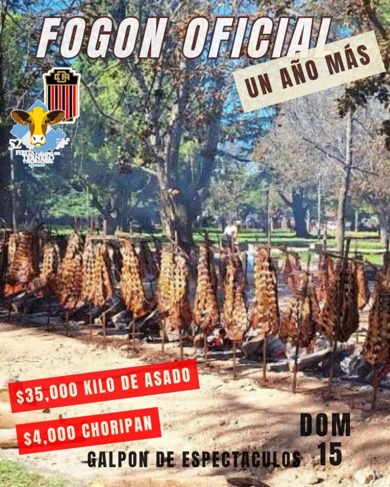 El DEFE en el fogón oficial de la Fiesta del Ternero