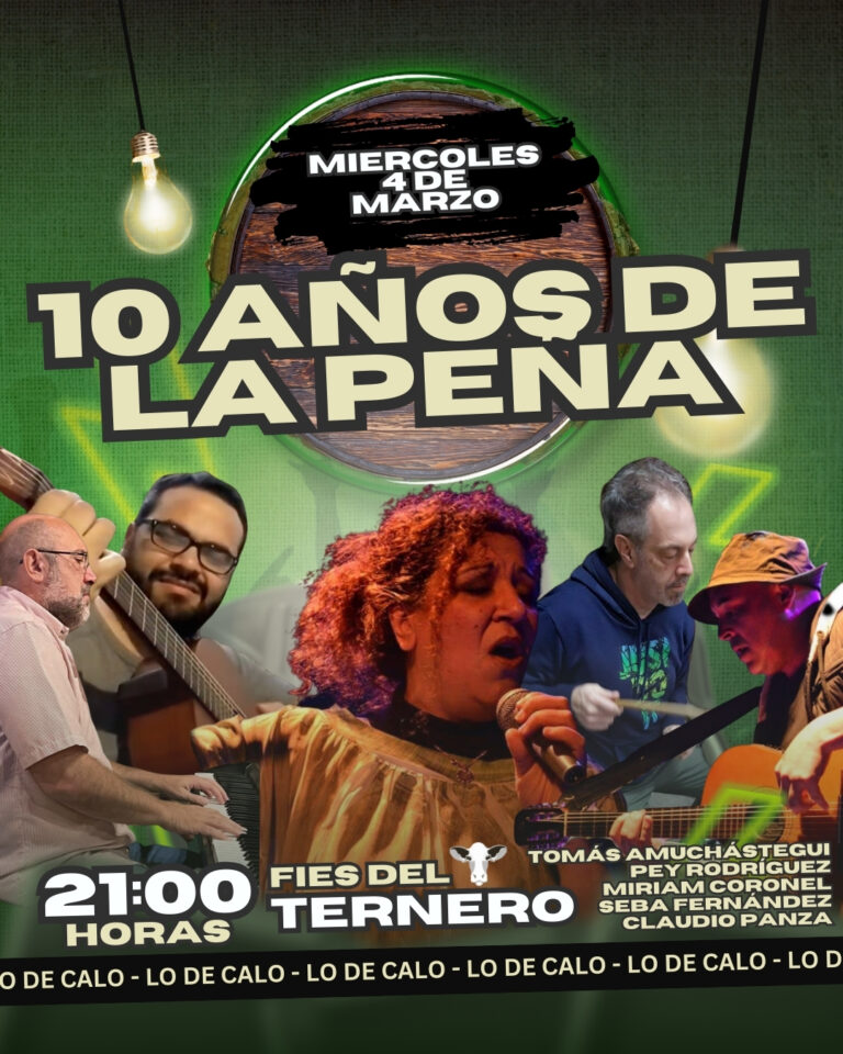 Noches de peña: Lo de Caló está de fiesta !!!!