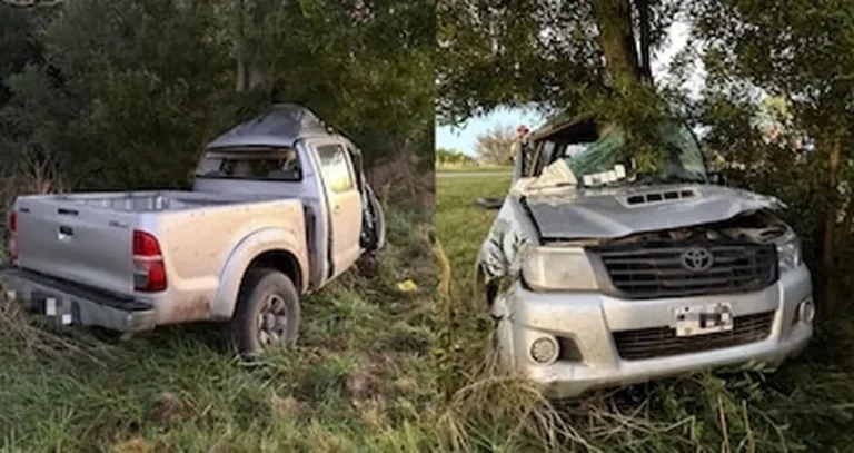Tragedia en Madariaga; un joven y un bebé murieron al estrellarse contra un árbol