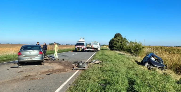 General Madariaga: un accidente sobre la RP 74 dejó un muerto y dos heridos