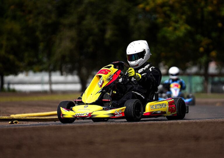 kartings del Centro: Matías Iribarren compite en 9 de Julio