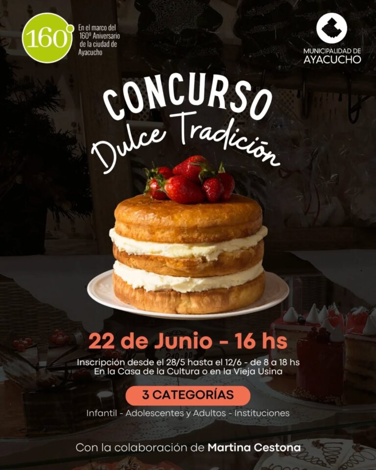 Llega el concurso Dulce Tradición