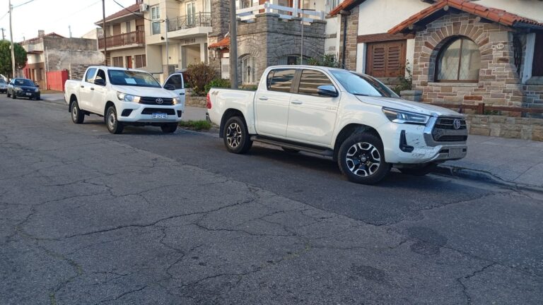 Encontraron en Mar del Plata las dos camionetas robadas en la concesionaria de Rauch: no hay rastros de los delincuentes
