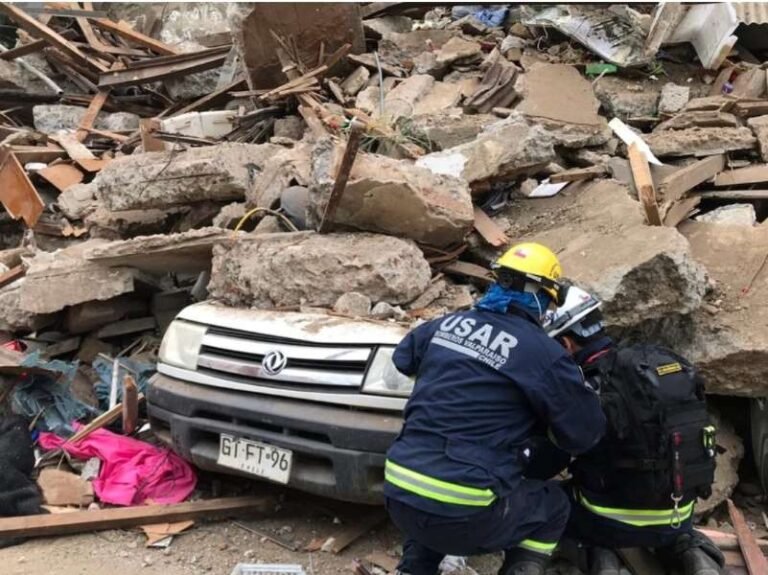 Bomberos de Ayacucho en una posible misión en Venezuela