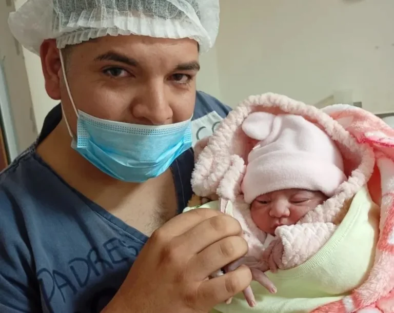 Mar del Plata: una beba nació el día del cumpleaños del 10 de la Selección y la llamaron Messia