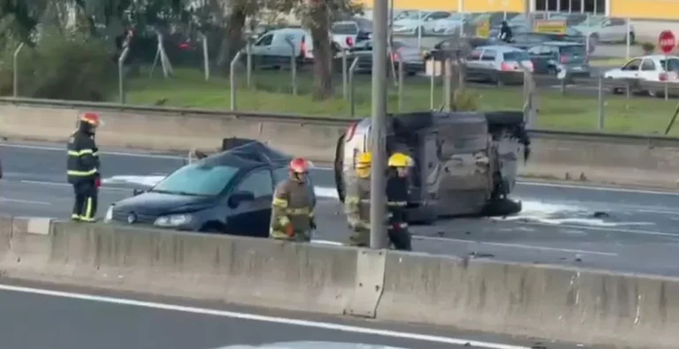 General Pacheco: una nena de 6 años murió tras un choque en la Panamericana