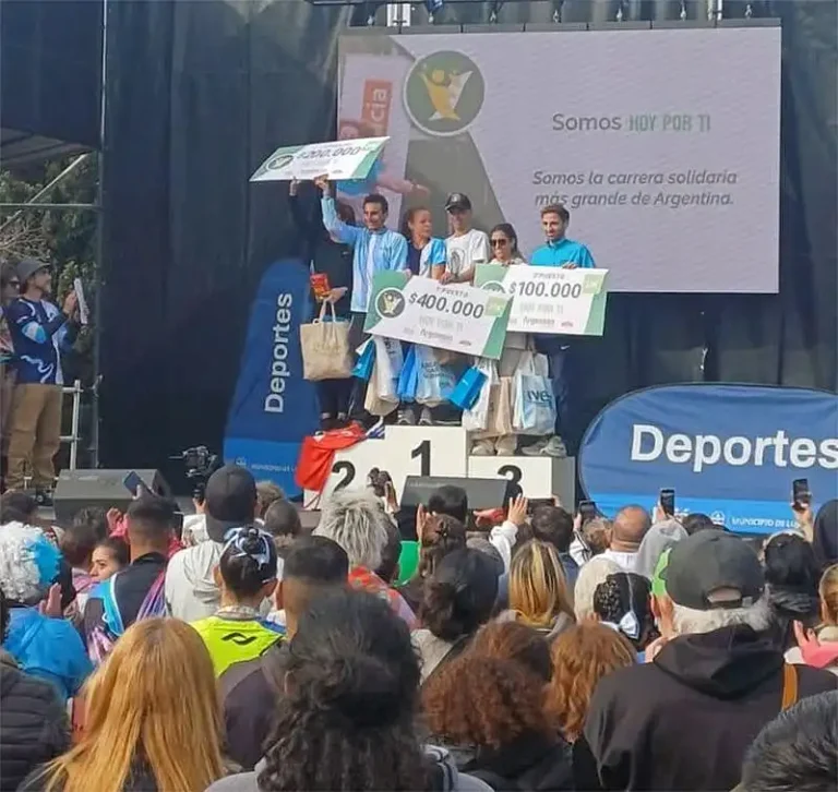 Sergio Hoffman metió podio en los 21K de Luján y hubo gran presencia tandilense