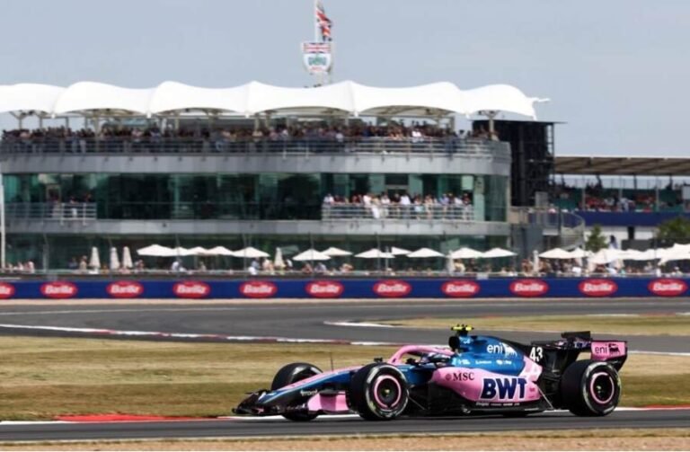 Colapinto fue 11.° en la práctica del GP británico de F1, liderada por Hamilton