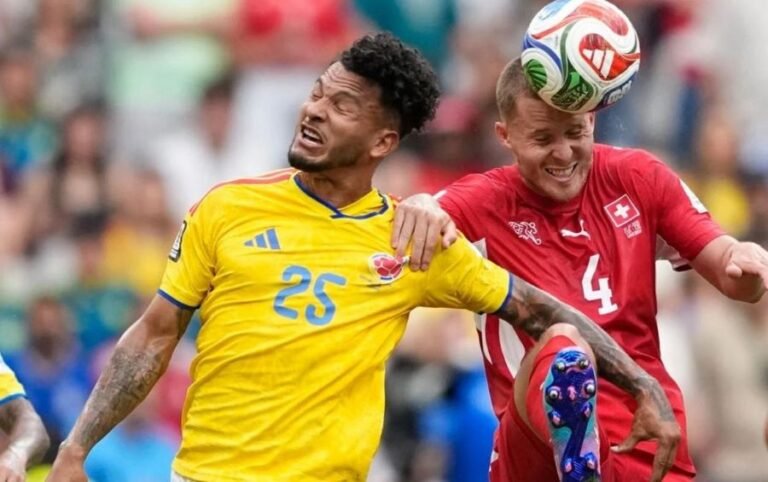 Suiza eliminó a Colombia por penales y será el rival de Argentina en cuartos