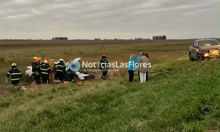 Trágico accidente en la Ruta 3: un muerto y cuatro heridos, entre ellos dos menores